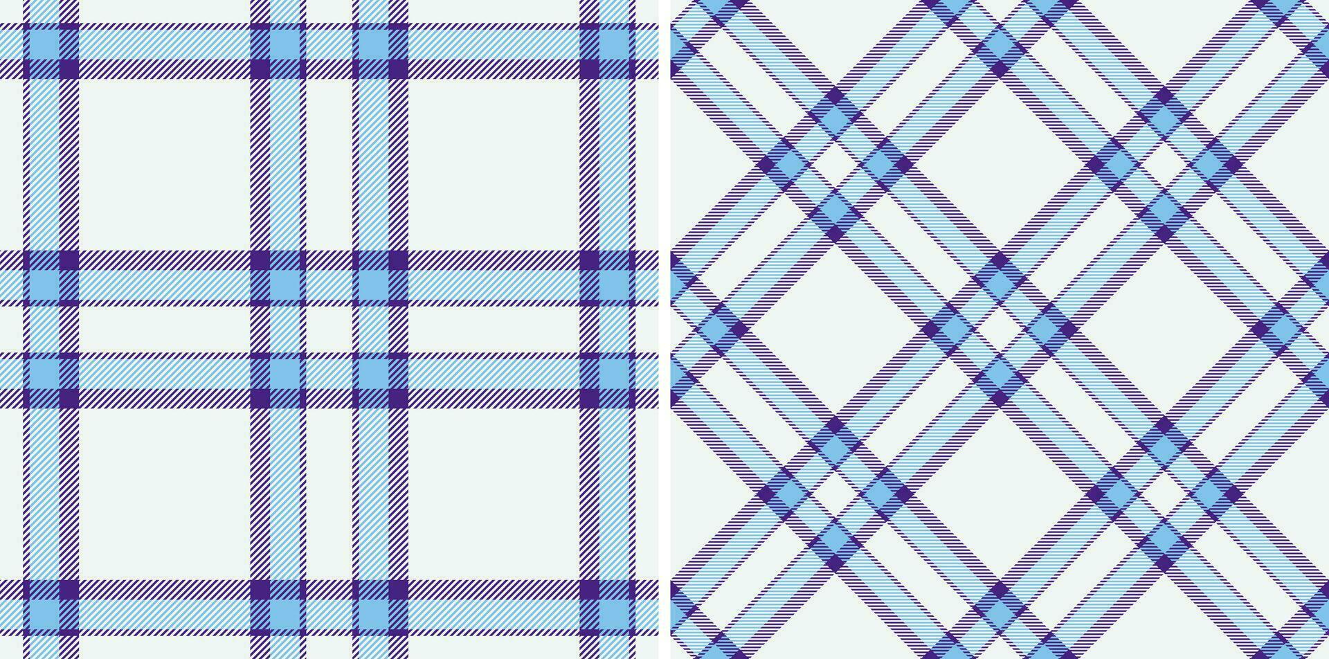 Plaid nahtlos Textur von Tartan Hintergrund Stoff mit ein Vektor Textil- Muster überprüfen.