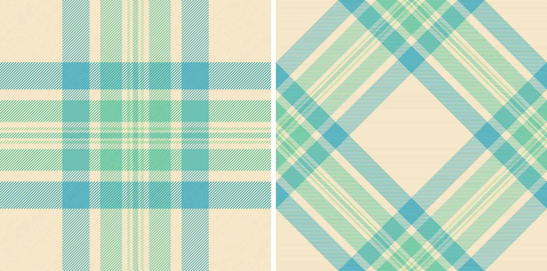 mönster sömlös kolla upp av pläd bakgrund textil- med en textur tartan vektor tyg.