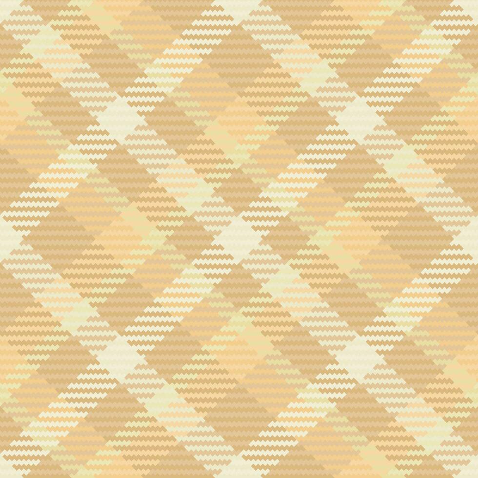 prüfen Muster Stoff von Textil- nahtlos Plaid mit ein Textur Tartan Hintergrund Vektor. vektor