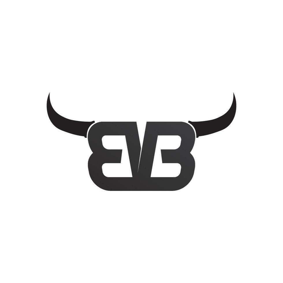 buchstabe b logo design mit modernem konzept. Symbol Buchstabe b Vektor-Illustration-Vorlage vektor