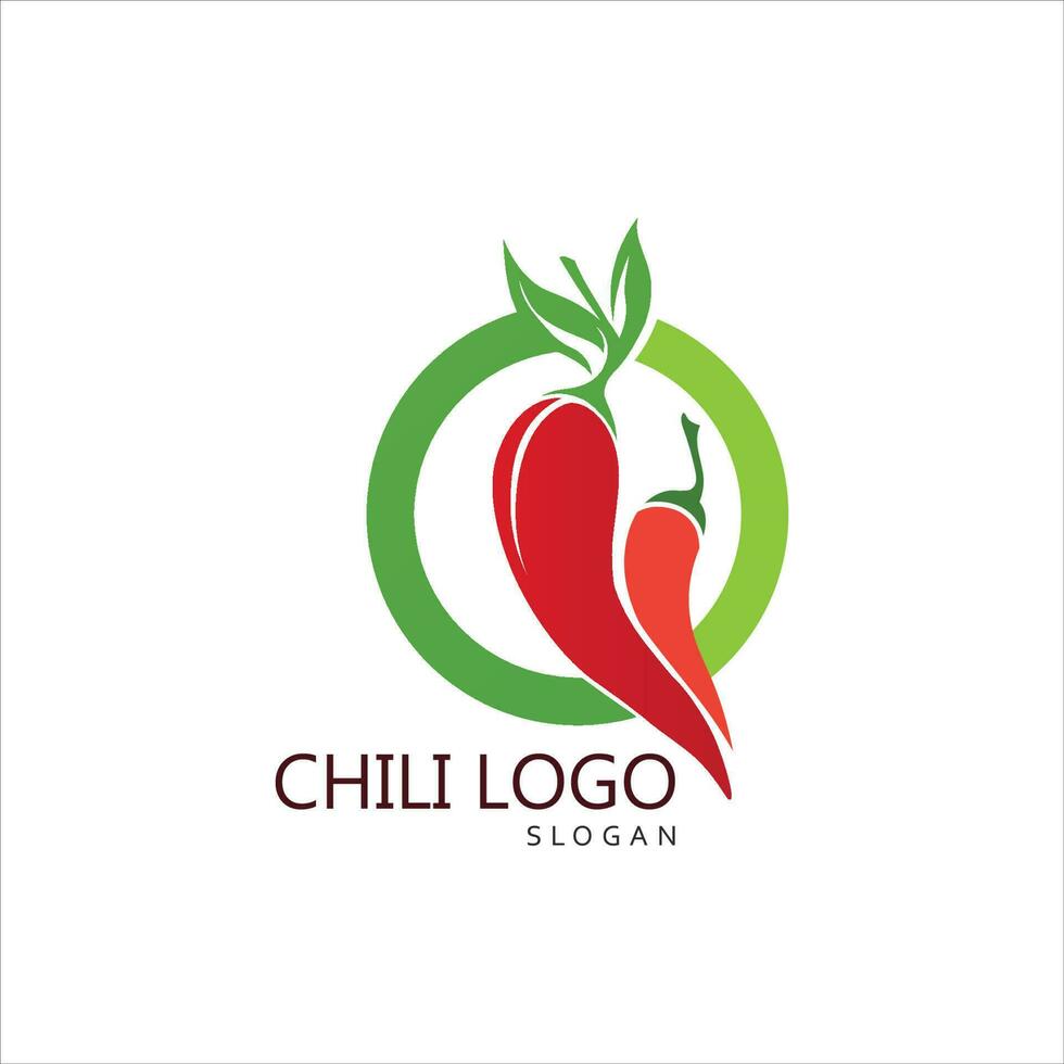 glödhet naturlig chili ikon vektorillustration vektor