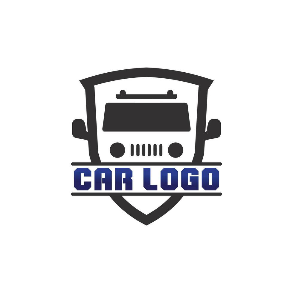 Auto Auto Logo Design mit Konzept Sportwagen Fahrzeug Symbol Silhouette.vector Illustration Design-Vorlage. vektor