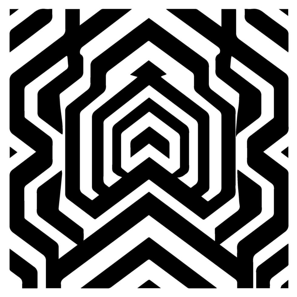 geometrisk illusion abstrakt grafisk design vektor