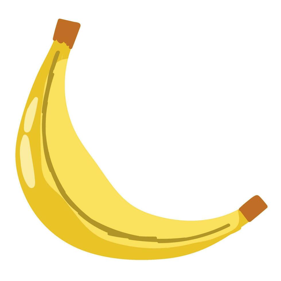 Banane Obst isoliert Symbol Design vektor