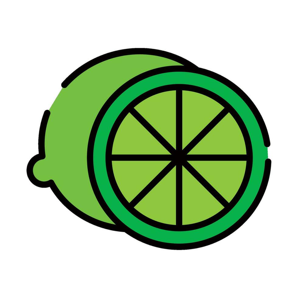 citron- frukt ikon isolerat design vektor