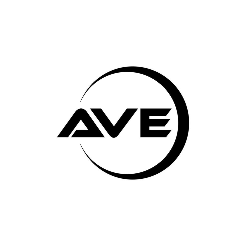 ave Brief Logo Design im Illustration. Vektor Logo, Kalligraphie Designs zum Logo, Poster, Einladung, usw.