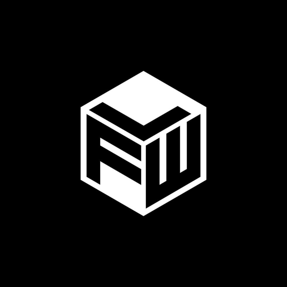 fwl Brief Logo Design im Illustration. Vektor Logo, Kalligraphie Designs zum Logo, Poster, Einladung, usw.