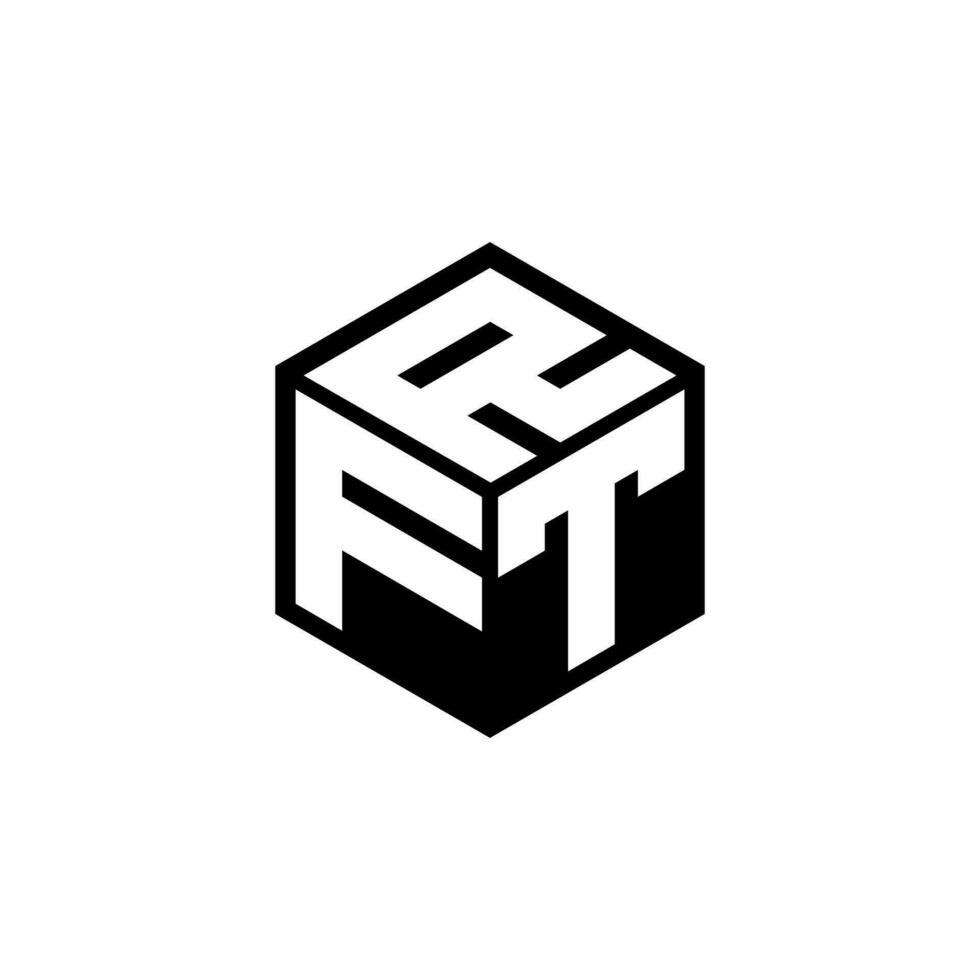 ftr-Buchstaben-Logo-Design in Abbildung. Vektorlogo, Kalligrafie-Designs für Logo, Poster, Einladung usw. vektor