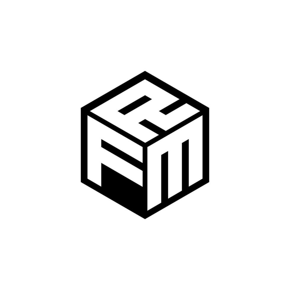 fmr Brief Logo Design im Illustration. Vektor Logo, Kalligraphie Designs zum Logo, Poster, Einladung, usw.