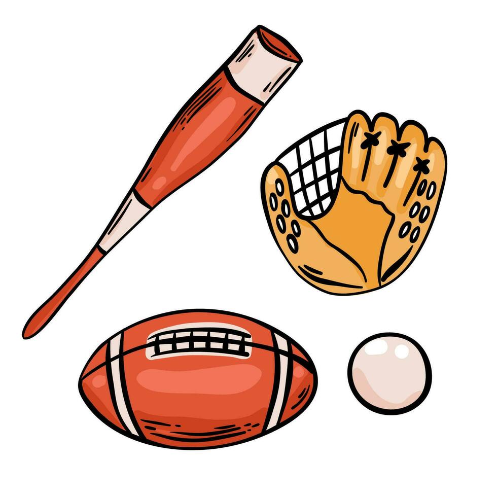 amerikanisch Fußball und Rugby Vektor Emoji einstellen Illustrationen. amerikanisch Fußball und Rugby Emoticons,