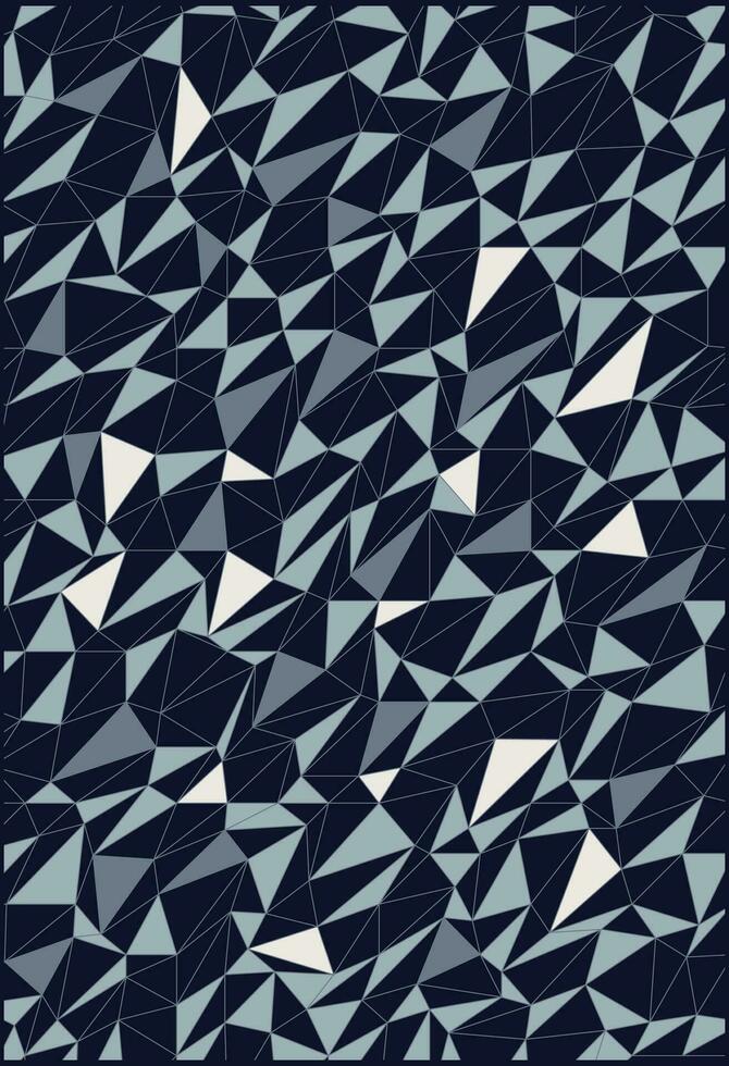 triangel polygonal mönster. abstrakt bakgrund. vektor illustration är sömlös.