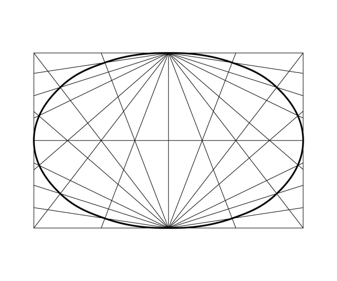geometrisk värld klot design vektor mall