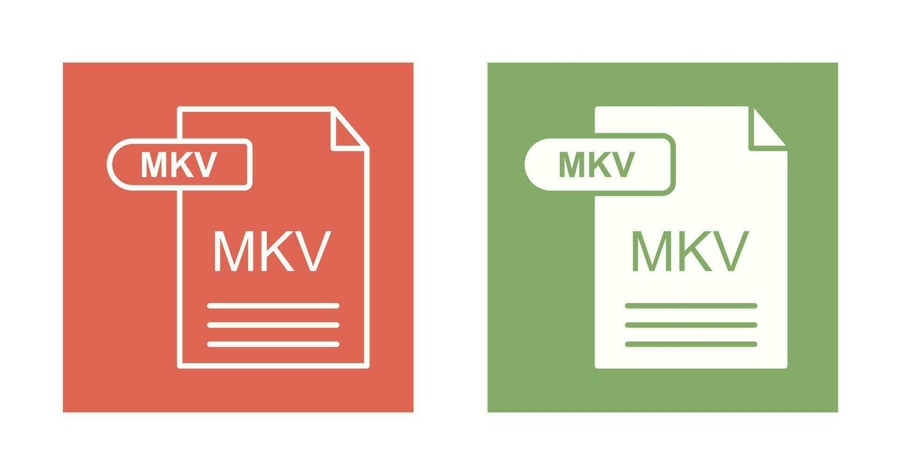 mkv-Vektorsymbol vektor