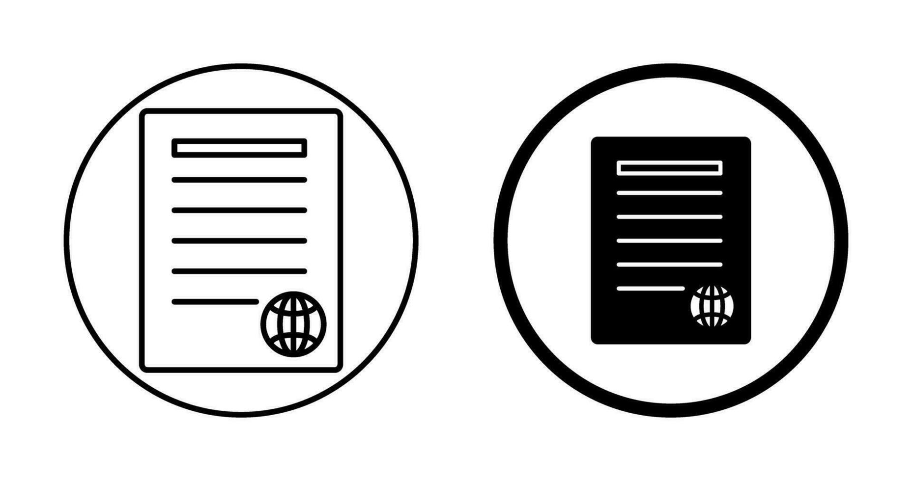 einzigartiges Vektorsymbol für Pressemitteilungen vektor