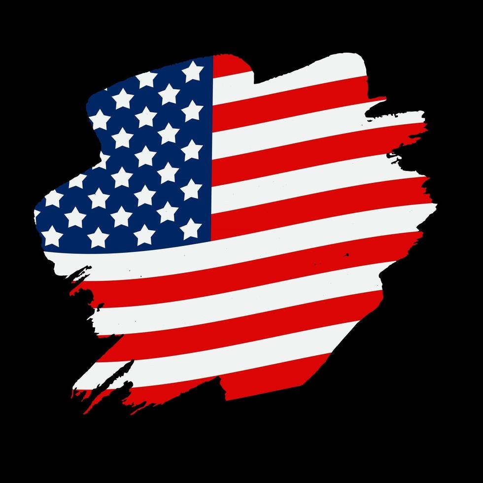 USA Flagge Grunge Hintergrund. kann als Banner oder Poster verwendet werden vektor
