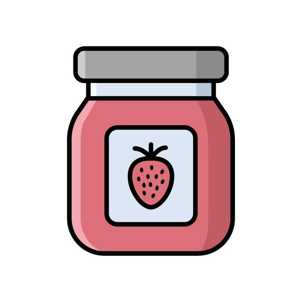 Marmelade Symbol Vektor Design Vorlage einfach und modern