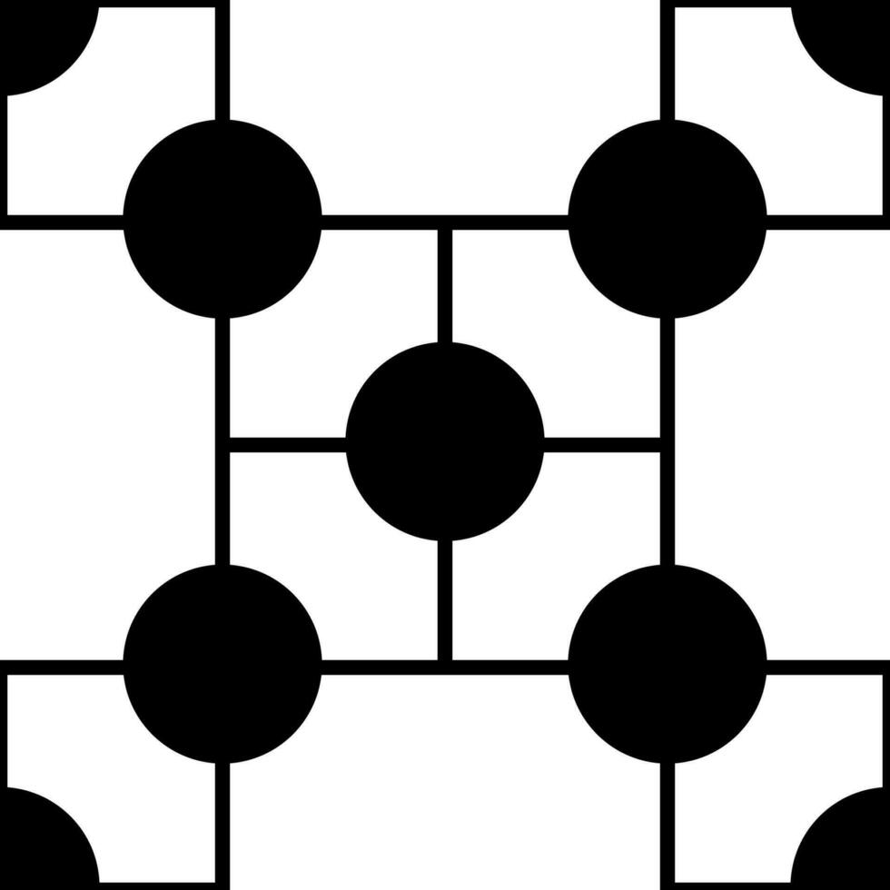 modern Geometrie Muster, schwarz und Weiß abstrakt Hintergrund, modisch drucken, einfarbig retro Textur vektor