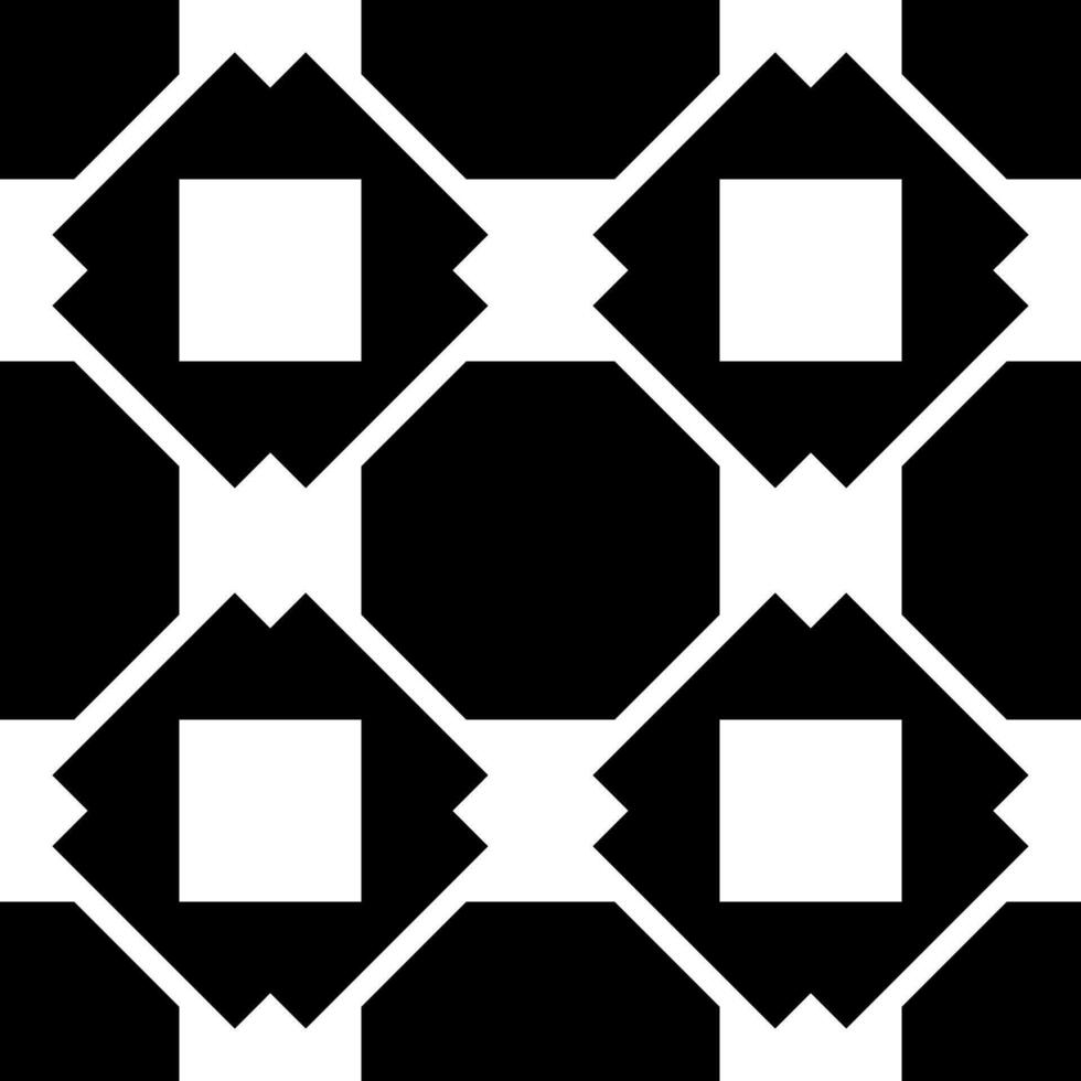 schwarz und Weiß Grafik Muster Vektor Illustration. geometrisch stilvoll aufwendig zum Textil- druckt und Hintergründe.