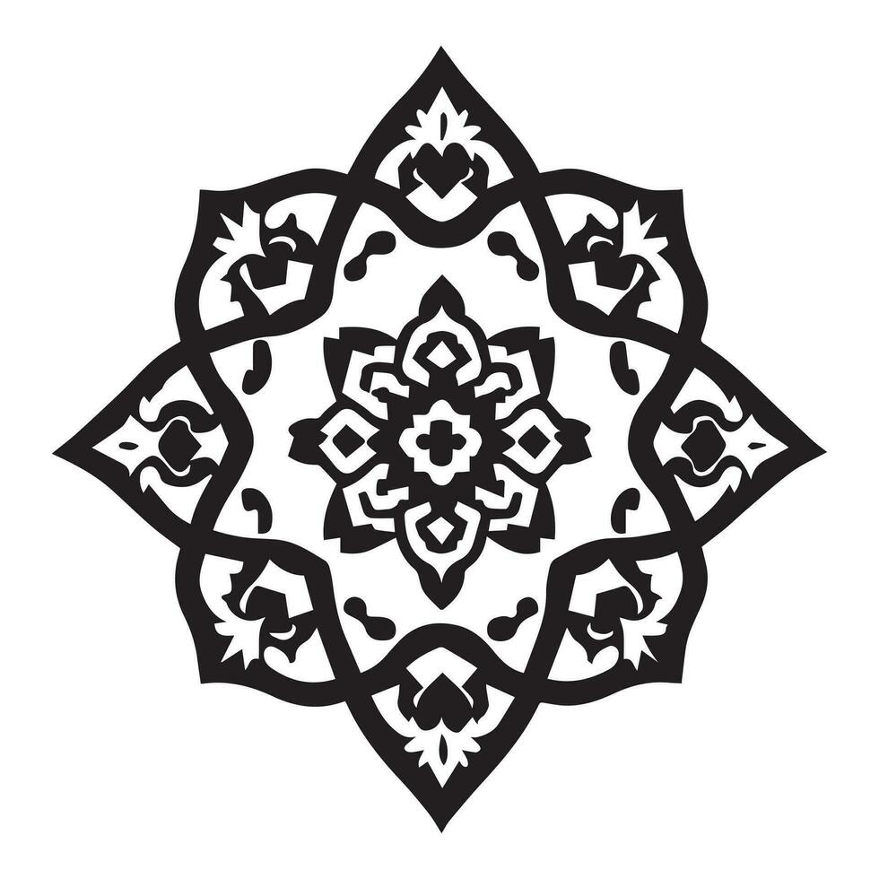 islamisch Ornament Vektor Symbol, Islam Vektor Design