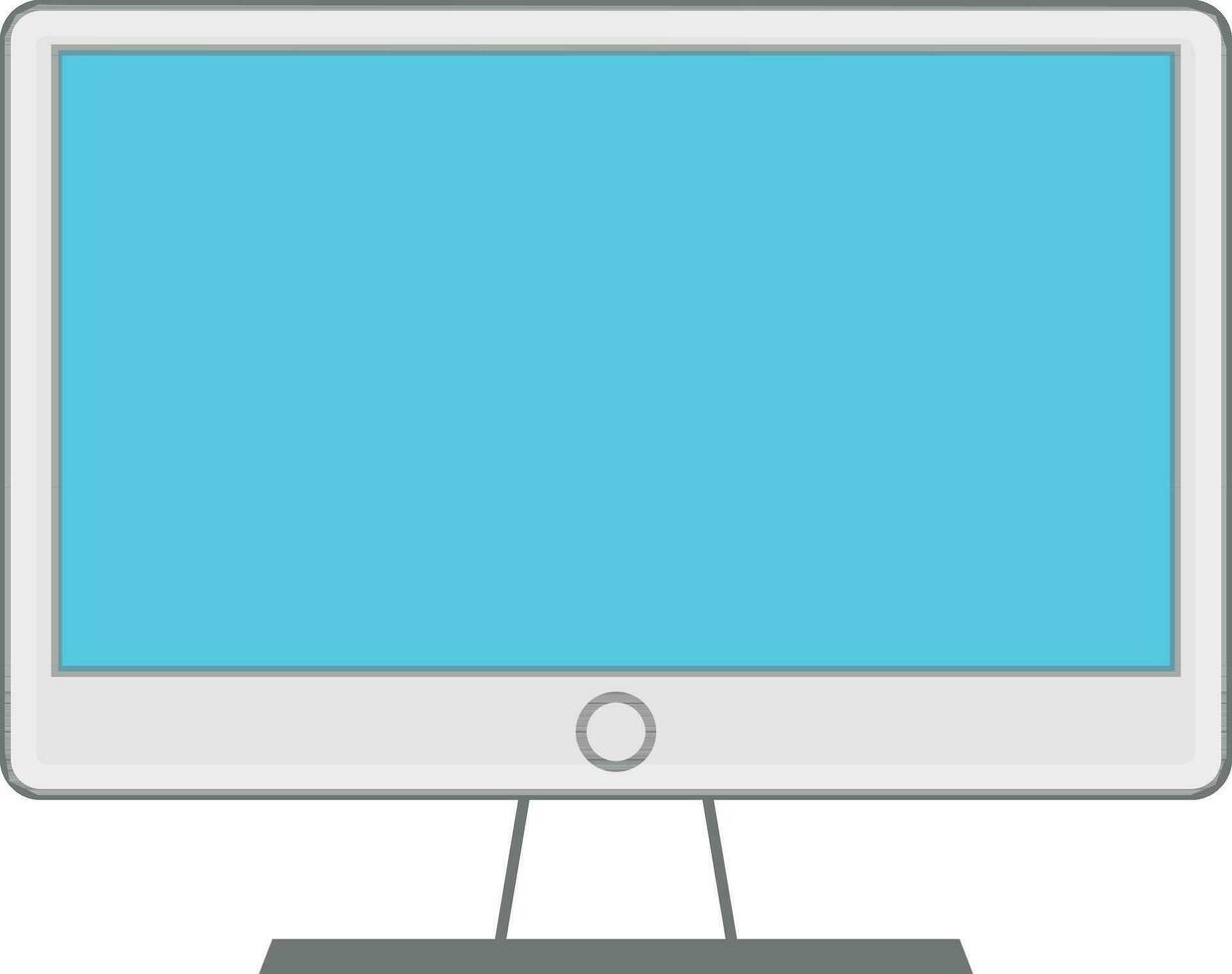 platt illustration eller ikon av en skrivbordet. vektor