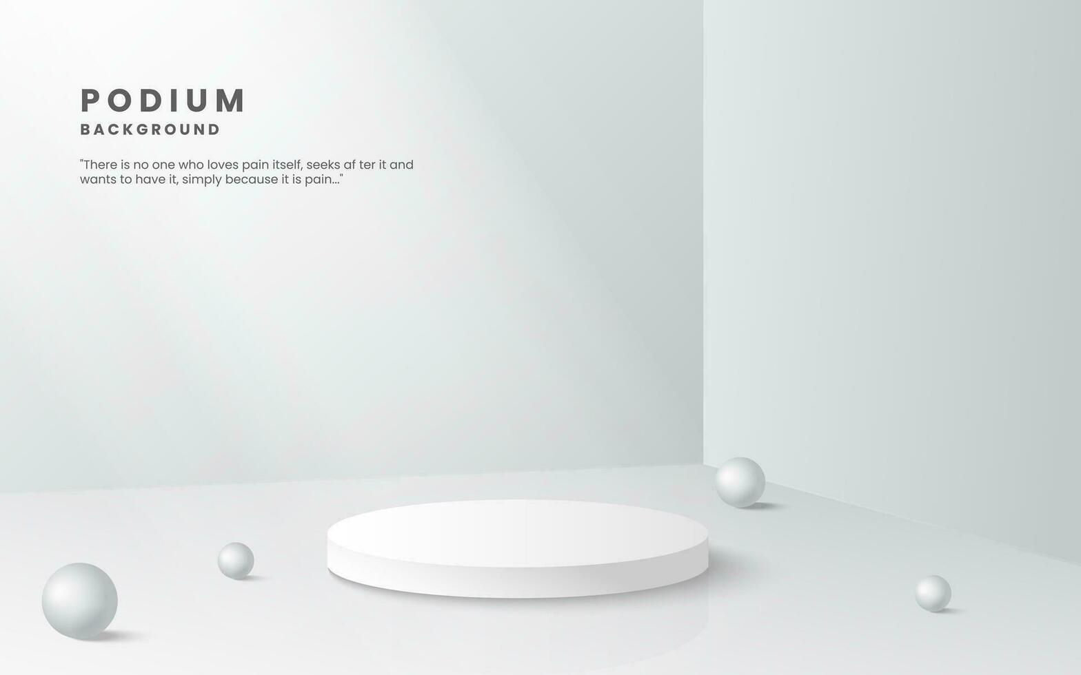 abstrakt 3d bakgrund, realistisk vit och grå cylinder piedestal podium. minimal vägg scen för attrapp produkt visa. vektor geometrisk formulär. runda skede monter. illustration vektor 10 eps.