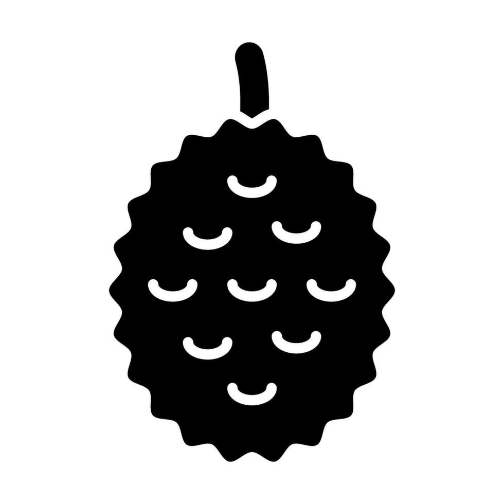 jackfrukter ikon design vektor