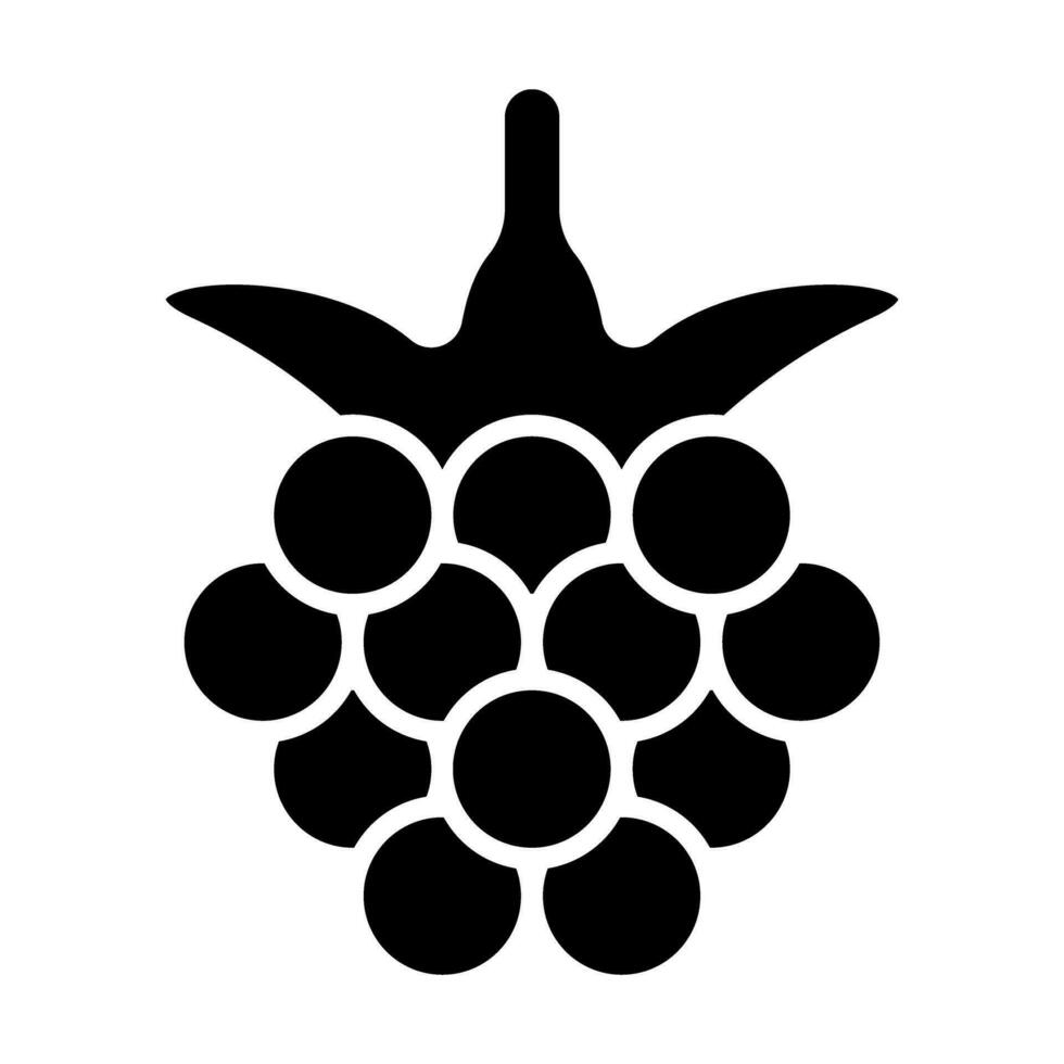 Brombeer-Icon-Design vektor