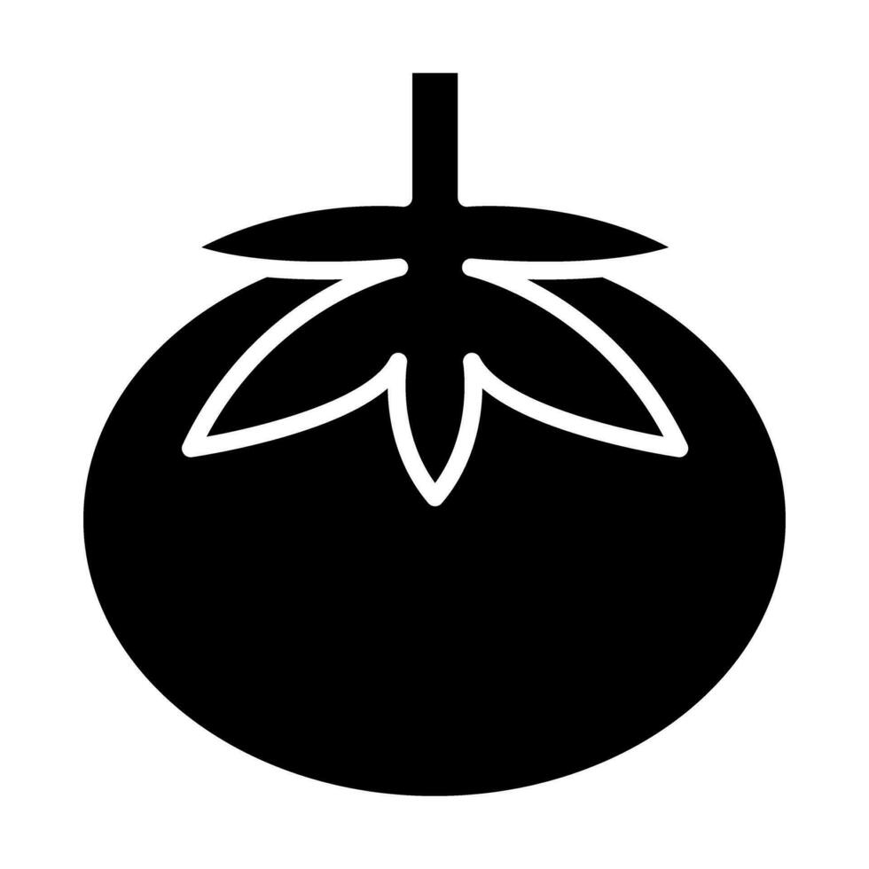 Tomate Vektor Glyphe Symbol zum persönlich und kommerziell verwenden.