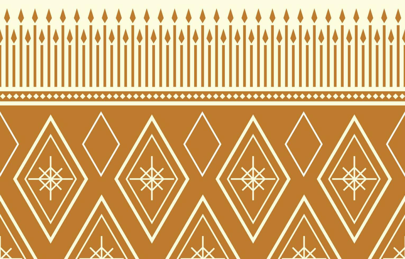 ethnisch Ikat Stoff Muster geometrisch Stil.afrikanisch Ikat Stickerei ethnisch orientalisch Muster Motiv braun Hintergrund. abstrakt, Vektor, Illustration. Textur, Kleidung, Schal, Dekoration, Teppich, Seide. vektor