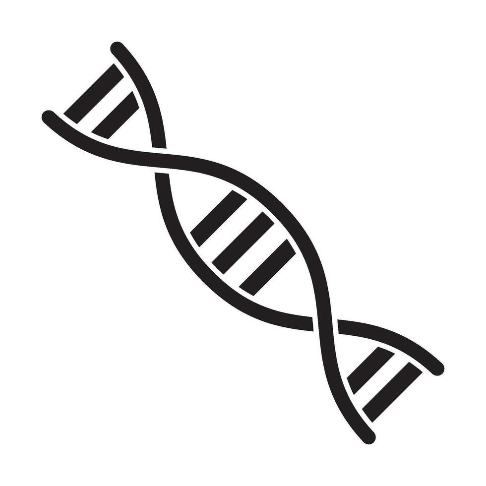 DNA-Symbolvektor vektor