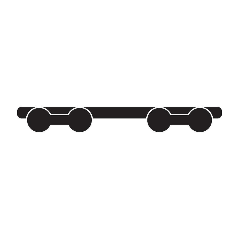 tåg ikon, tåg transport vektor