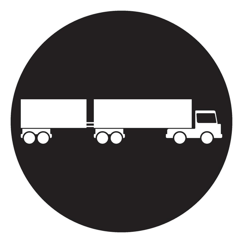 LKW-Symbol Vektor