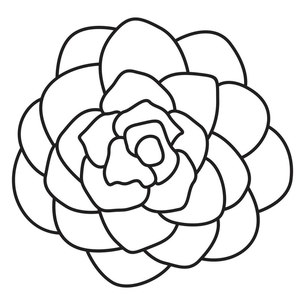 Magnolie Blume Vektor Symbol Design. einfach Blume eben Symbol.