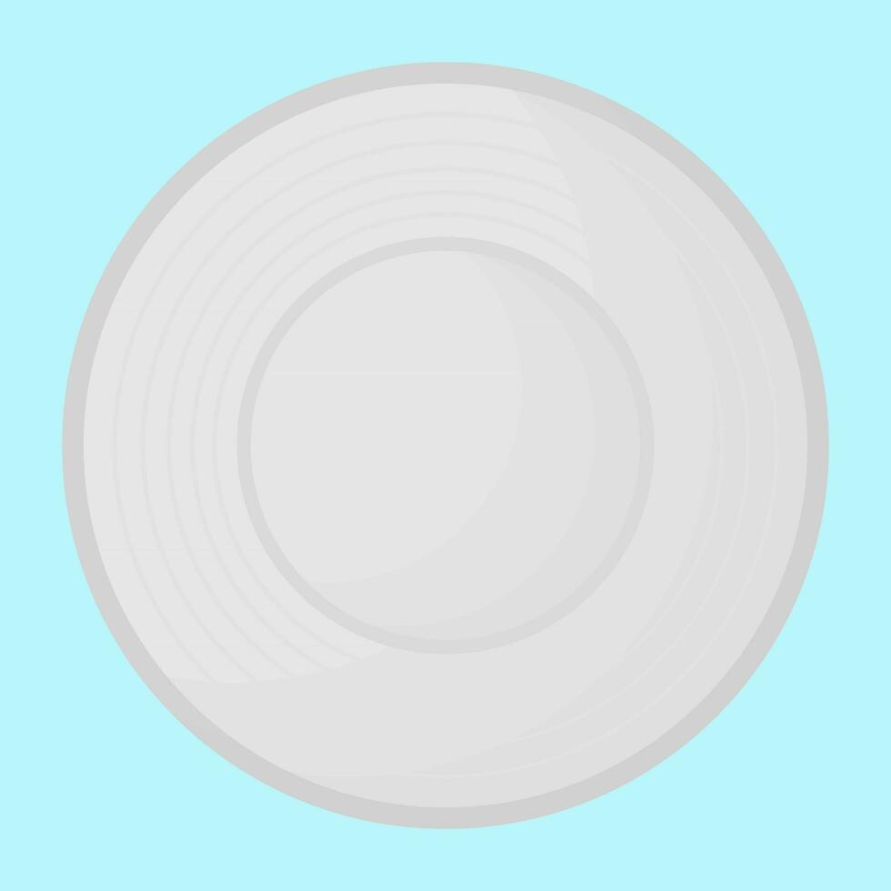 maträtt, skål i platt vektor illustration design