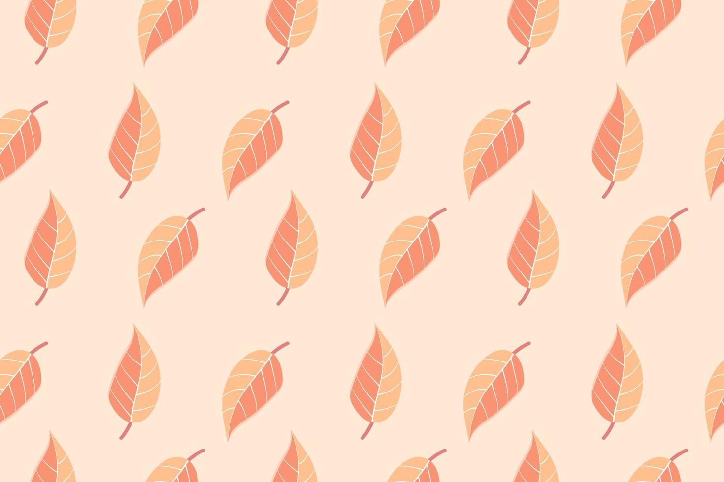 modernt blad illustration mönster tropisk bakgrund med blad vektor