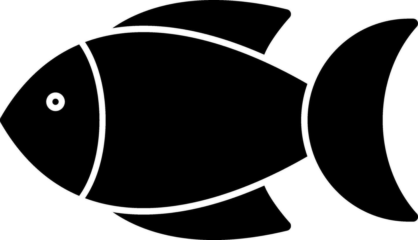 Fisch-Vektor-Icon-Design vektor