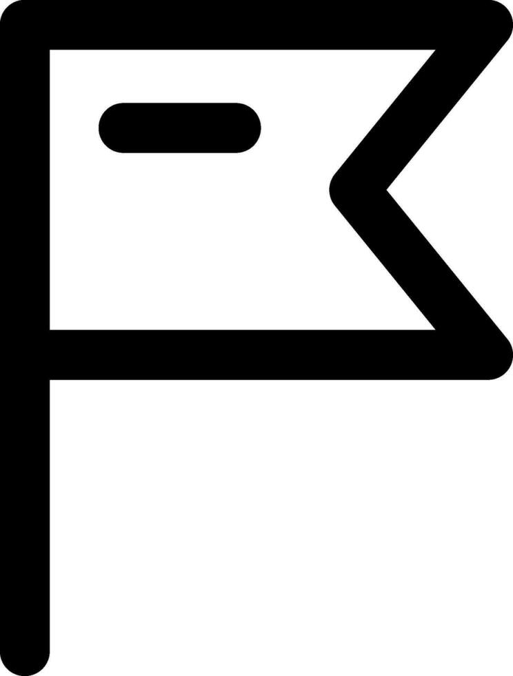 vektor illustration av flagga ikon.