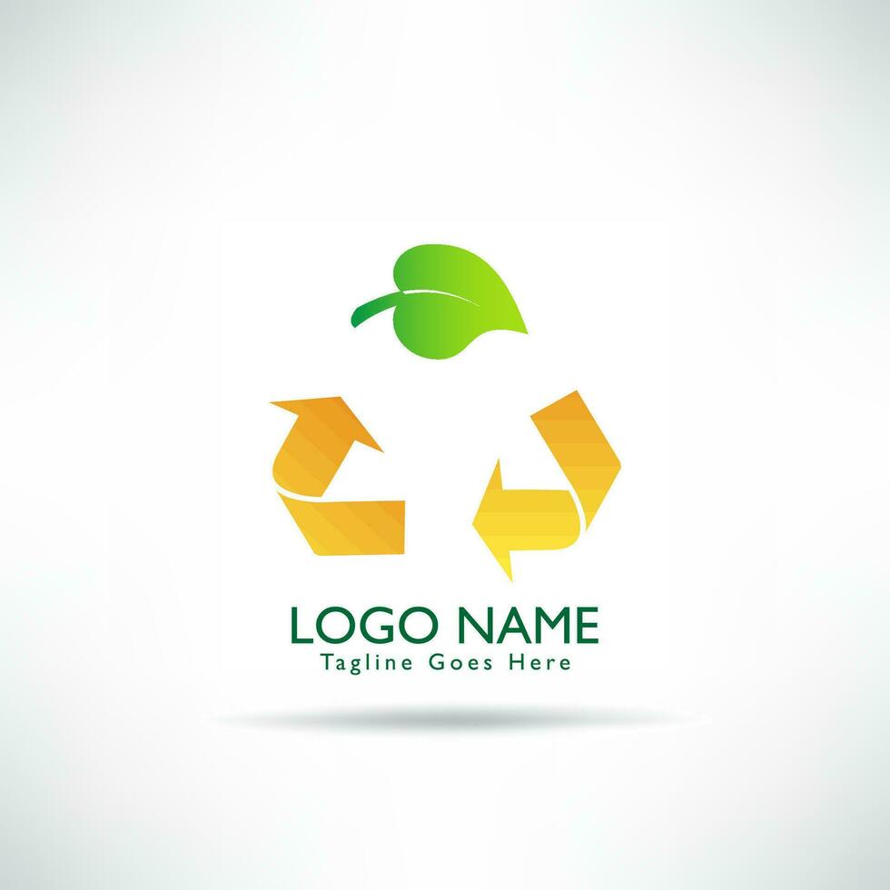 kreativ grön energi logotyp vektor mall. grön miljö- begrepp, ekologisk. vektor illustration.