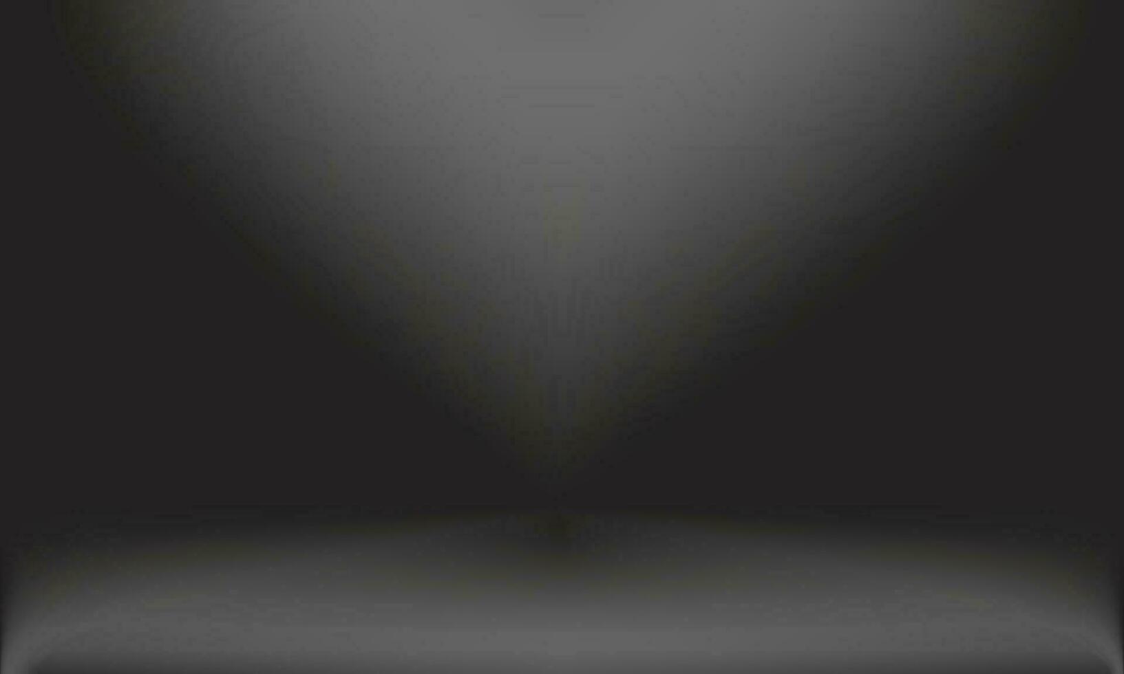 mörk, svart, grå 3d bakgrund abstrakt med lutning i tömma rum studio, lämplig för produkt skytte vektor