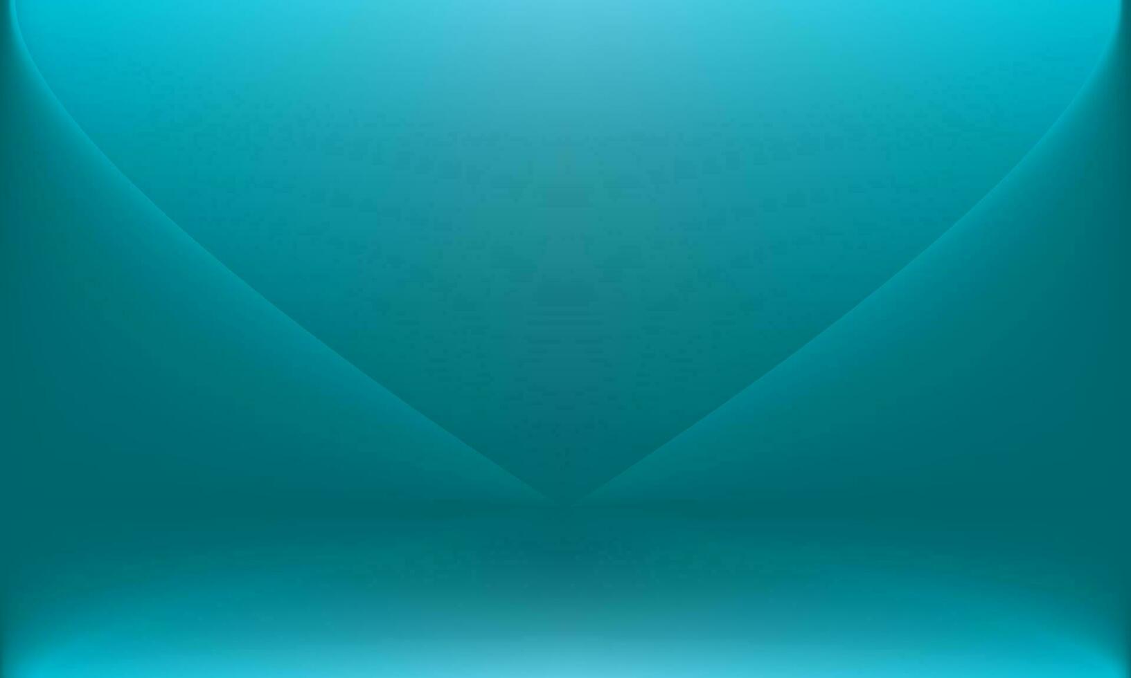 glatt Blau, Licht, 3d Hintergrund abstrakt mit Gradient im leeren Zimmer Studio, geeignet zum Produkt Schießen vektor