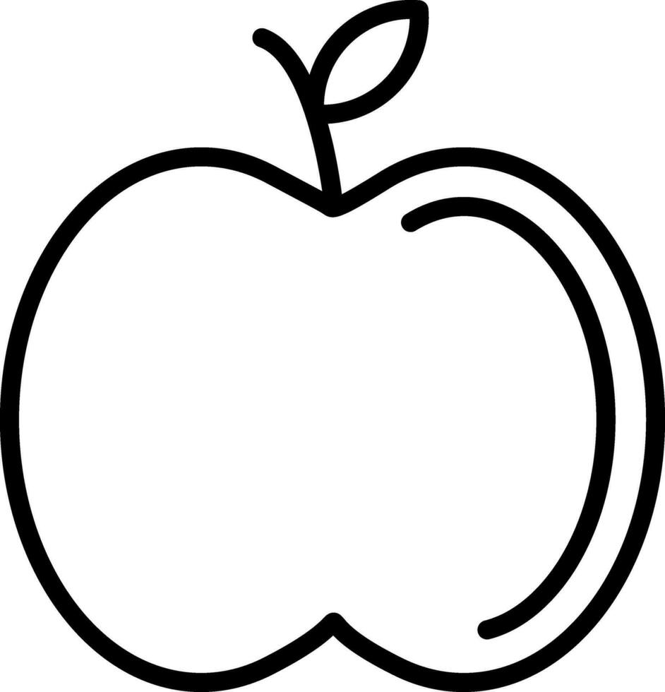 Apple-Vektor-Icon-Design vektor