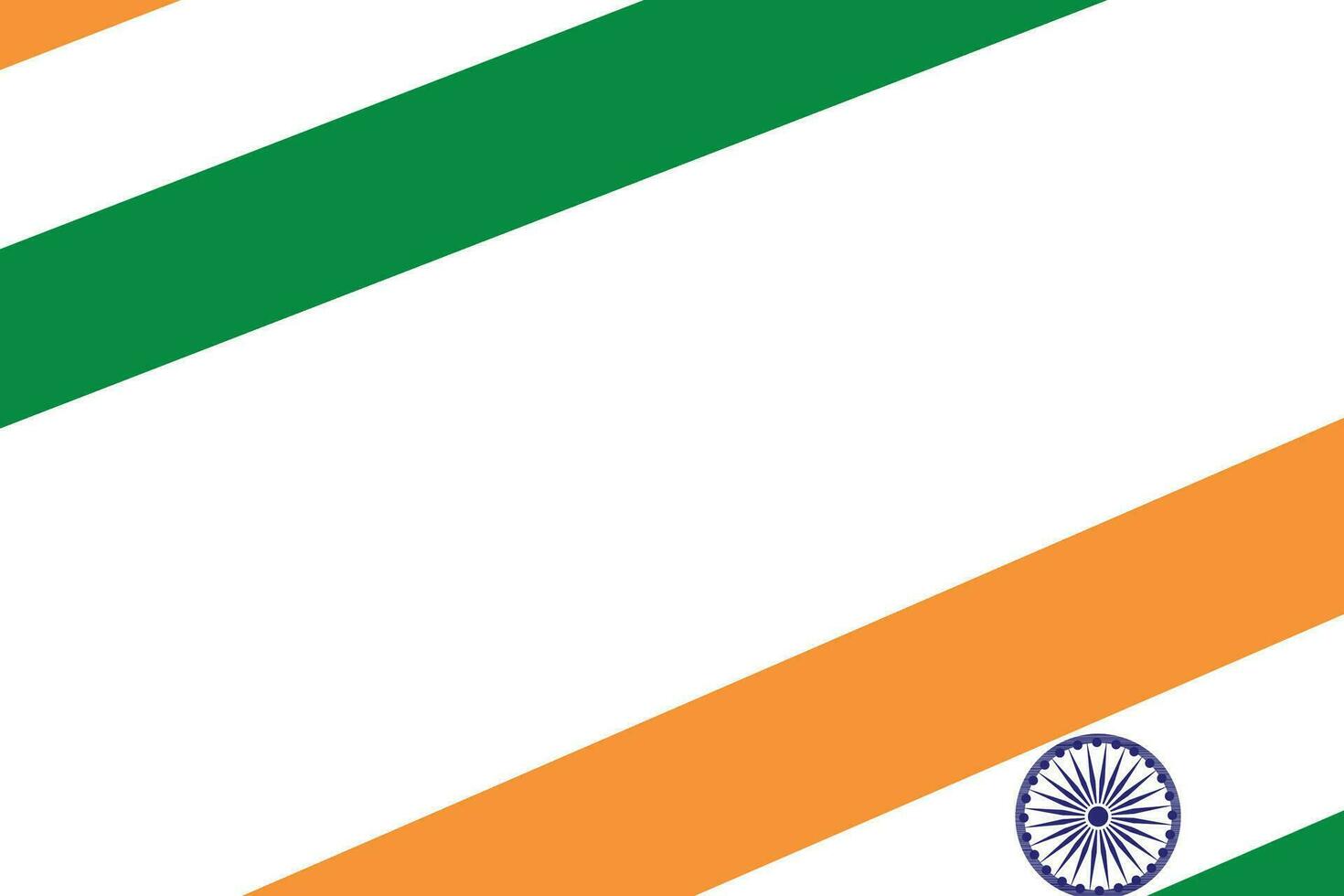 glücklich Unabhängigkeit Tag Indien Vorlage Design gut zum Webseite Banner und Gruß Karte. vektor