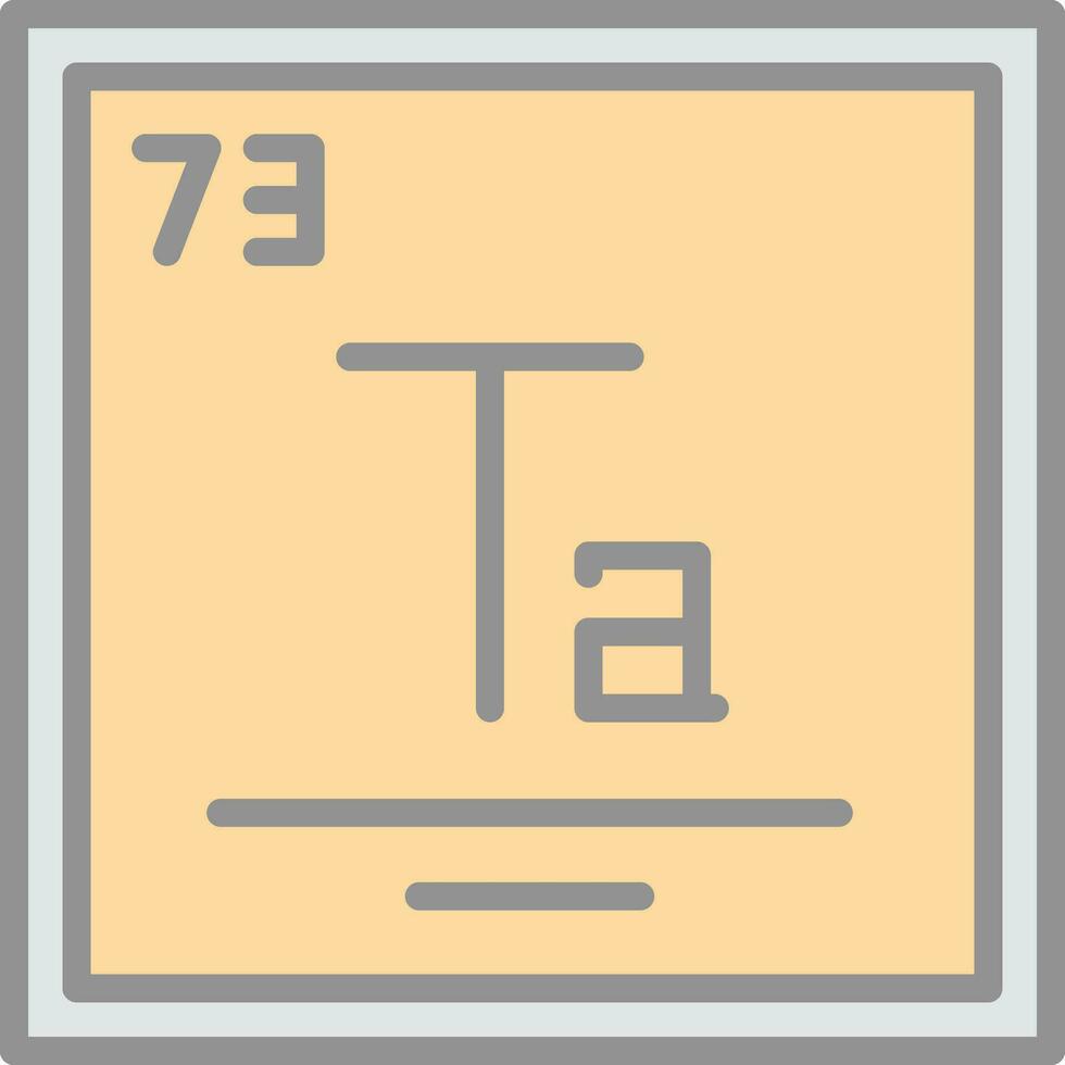 Tantal Vektor Symbol Design