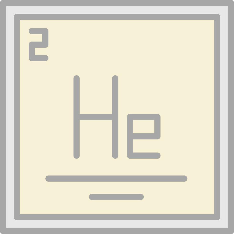 Helium Vektor Symbol Design