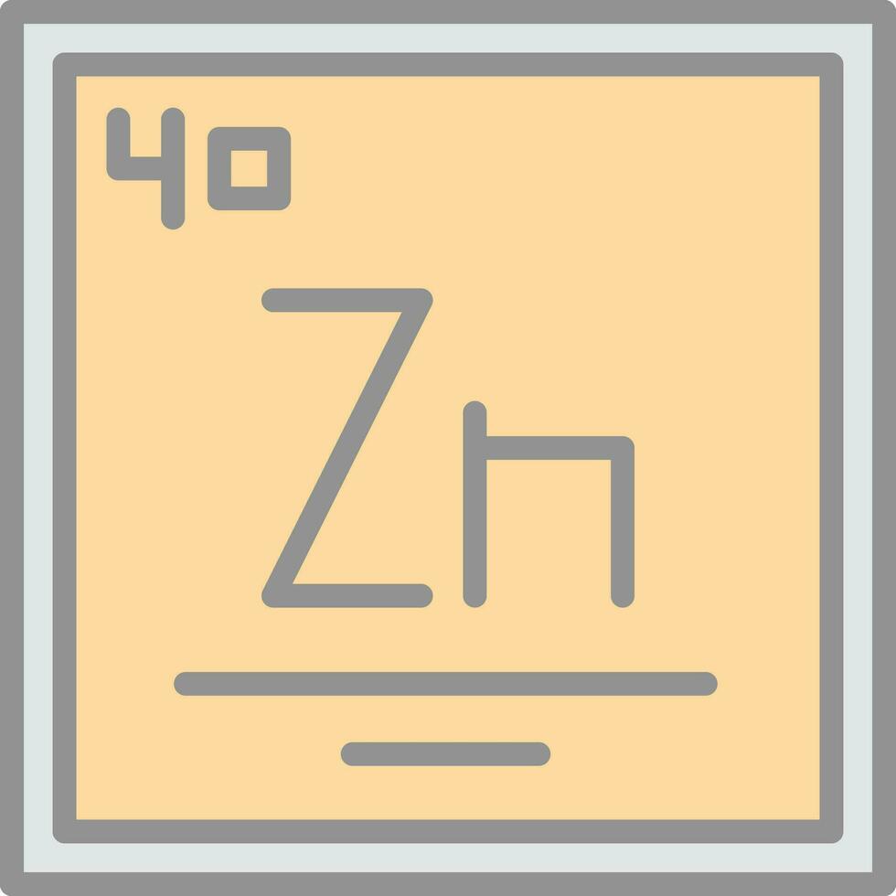 Zirkonium Vektor Symbol Design