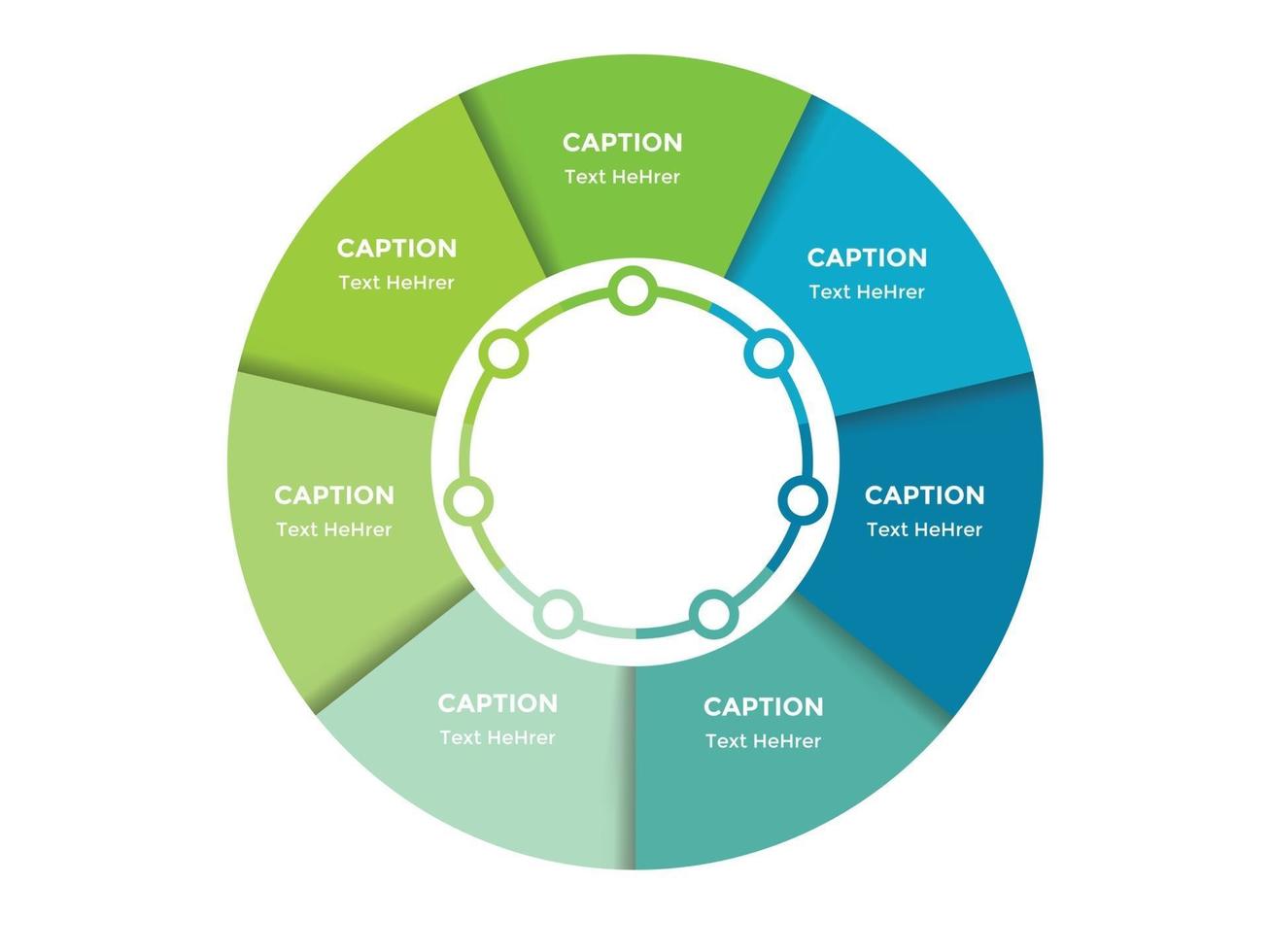 Kreis Infografik Format auf Illustration Grafik Vektor