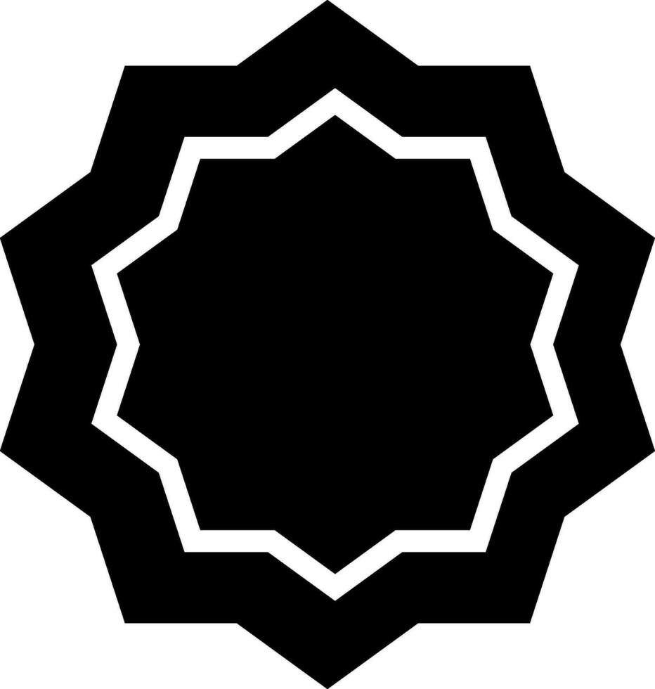 svart Färg illustration av klistermärke. vektor