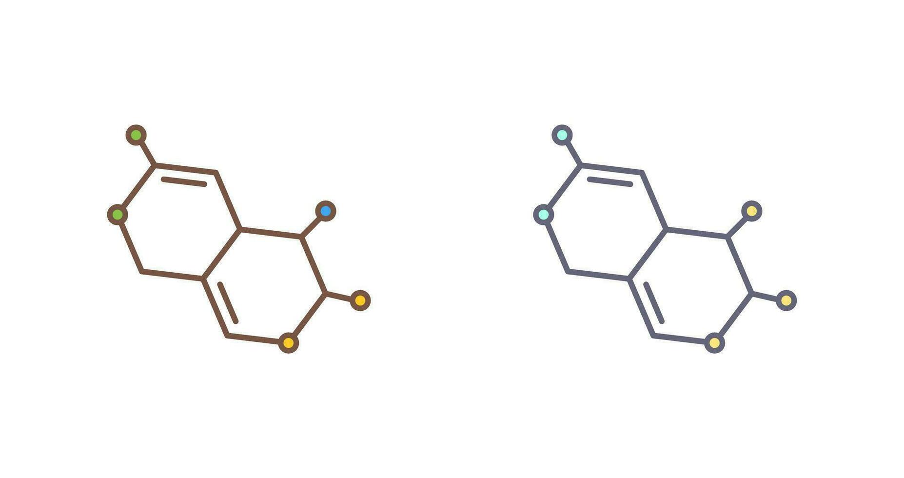 Molekül-Vektor-Symbol vektor