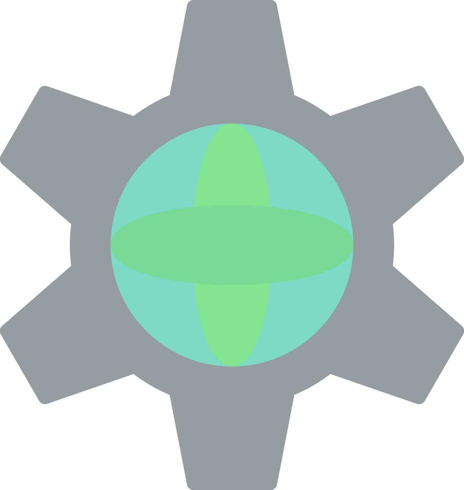 Einstellungsvektor-Icon-Design vektor