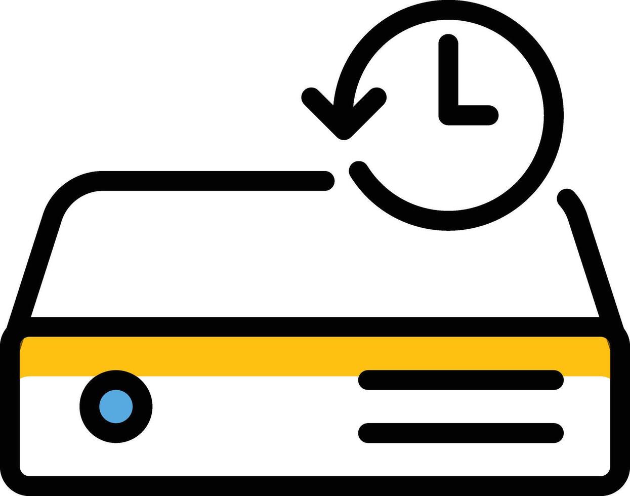 data lagring vektor illustration på en bakgrund.premium kvalitet symbols.vector ikoner för begrepp och grafisk design.